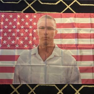 American Flag with Drew starkey